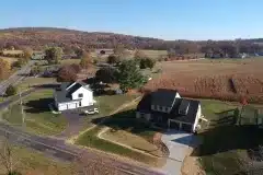 Custom Home Overhead Shot